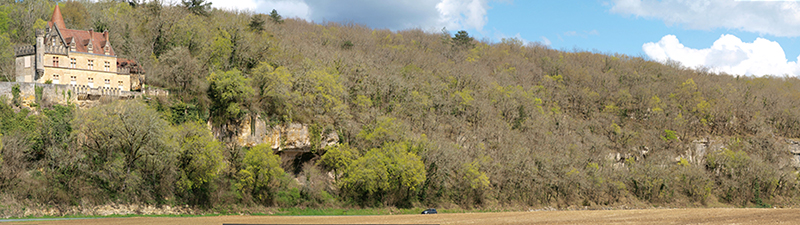Petite Beune - Château de Beyssac Installé sur les calcaires du Coniacien